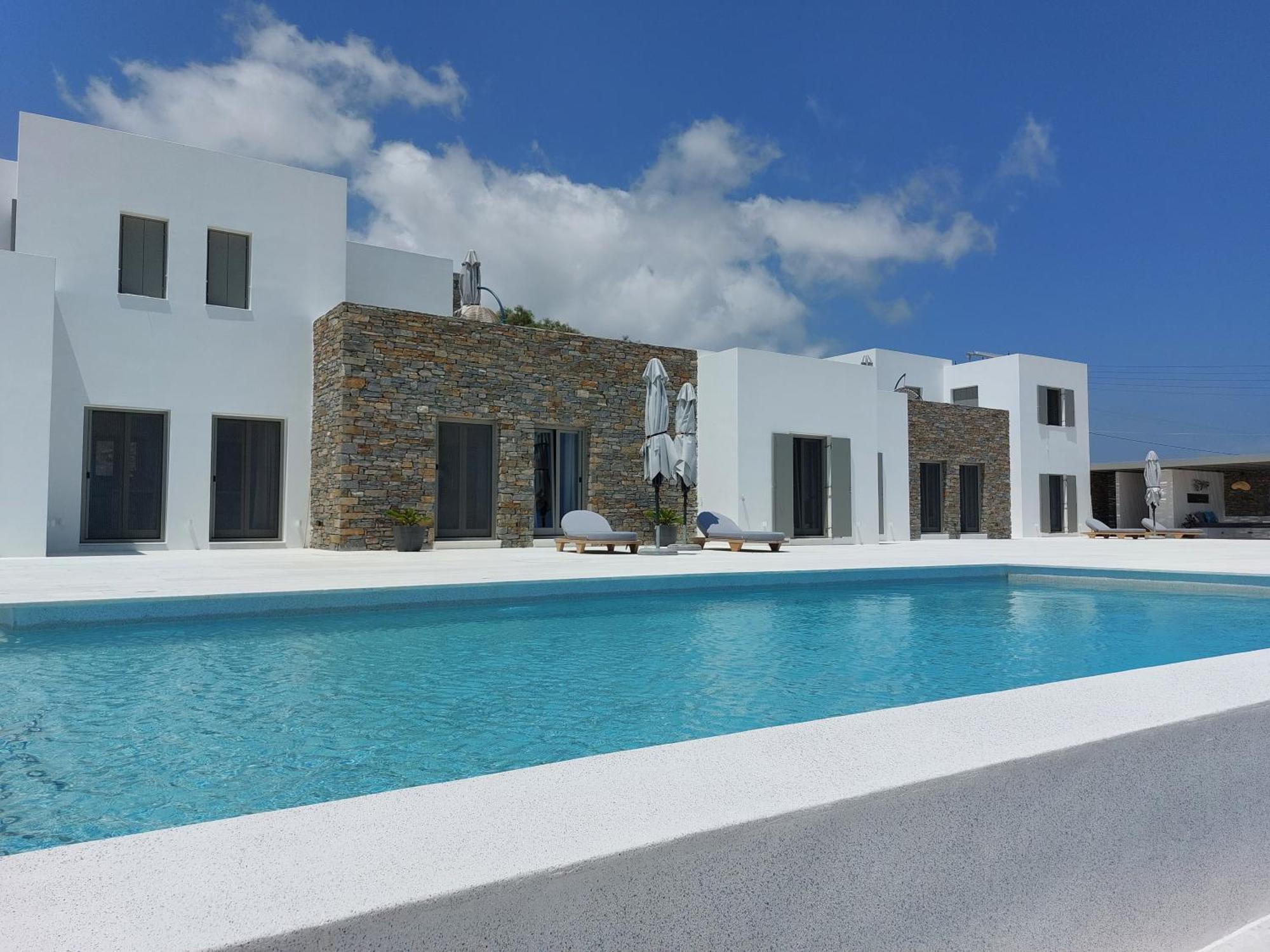 Golden Bay Luxury Villas And Suites Хриси-Акти Экстерьер фото