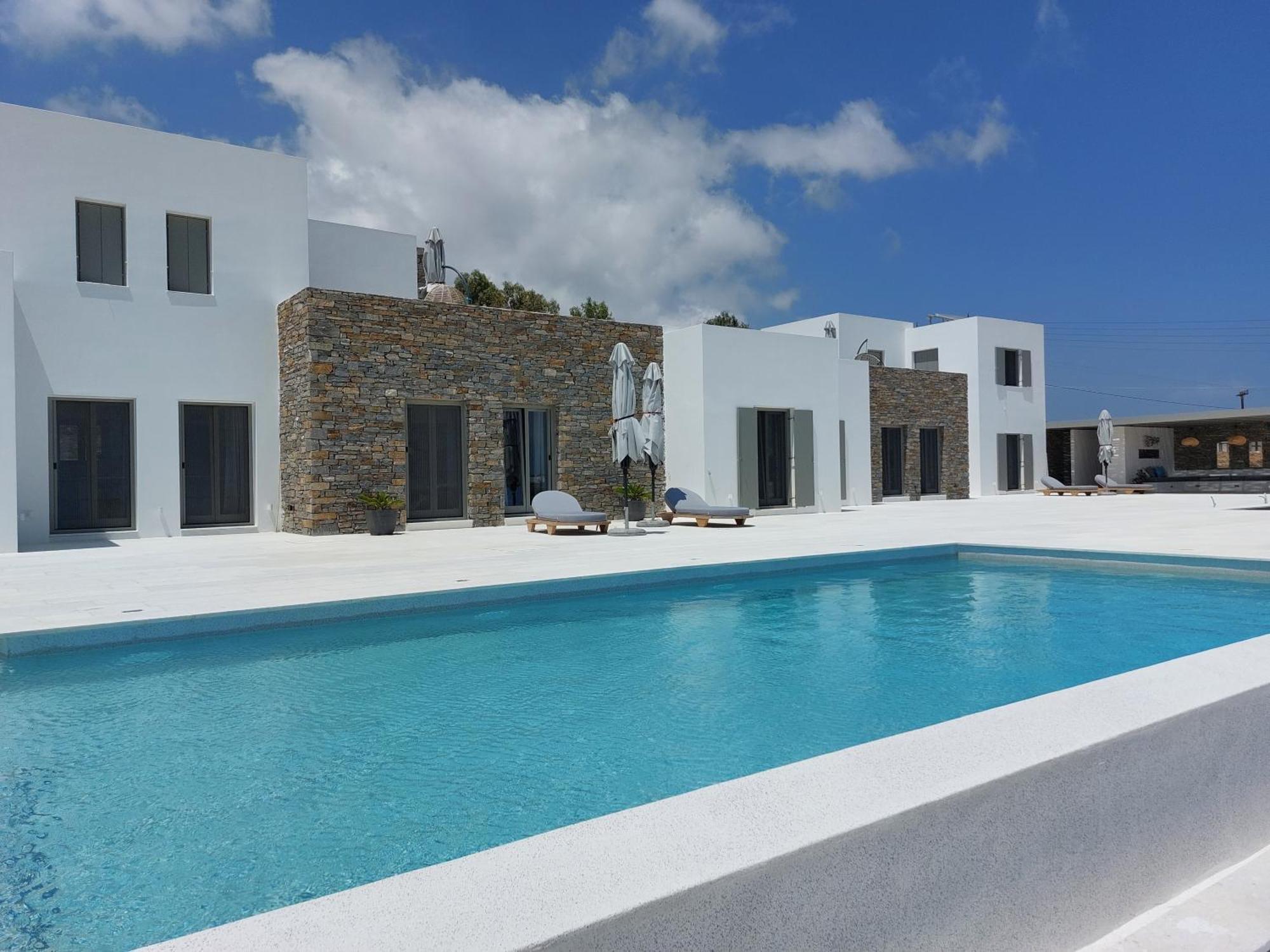 Golden Bay Luxury Villas And Suites Хриси-Акти Экстерьер фото